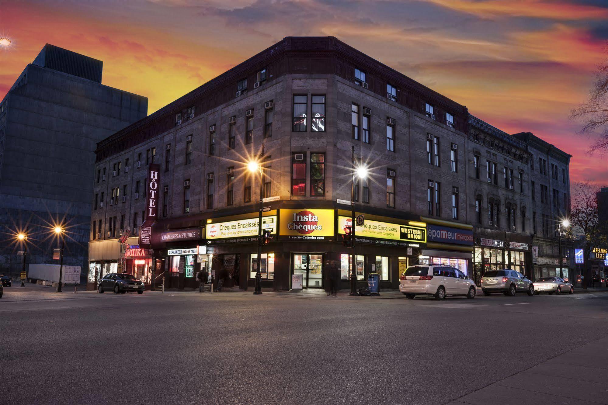 Hotel Abri Du Voyageur Montréal Buitenkant foto